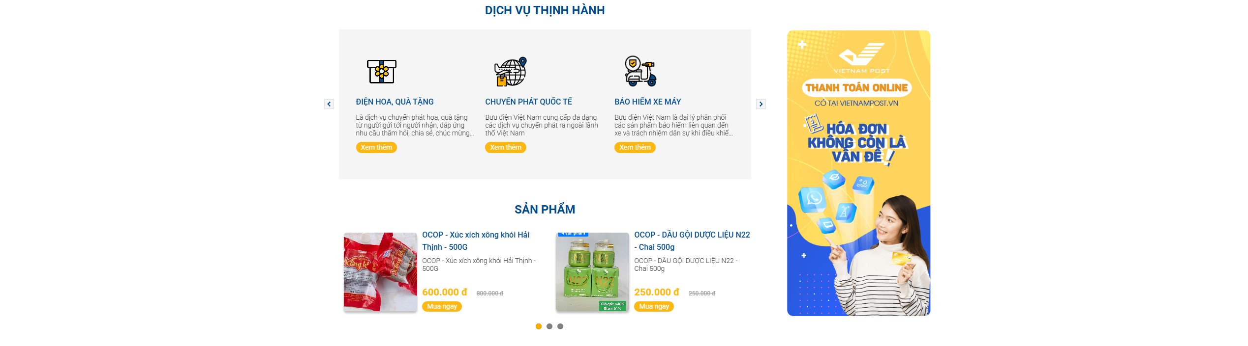 Dich vu thinh hanh